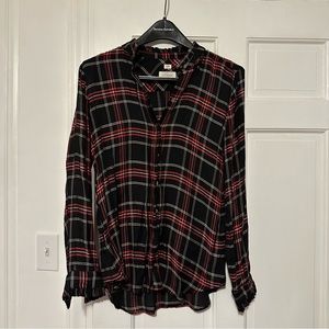 Plaid blouse